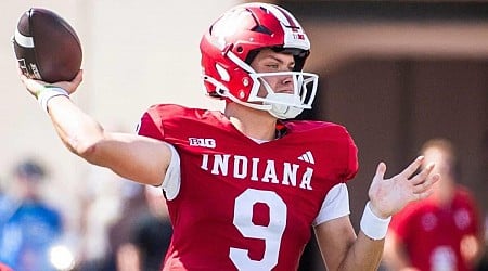 Indiana QB Kurtis Rourke on track to return for No. 13 Hoosiers' Week 10 game against Michigan State