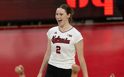 Nebraska Volleyball Star Bergen Reilly's Viral Play Against Minnesota Gains Her Fourth Award of the Season