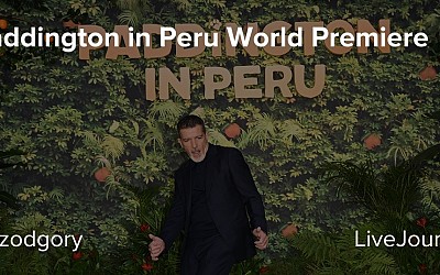 Paddington in Peru World Premiere