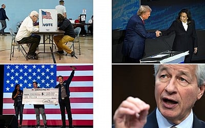 Stocks that could move, the biggest donors, jobs for Jamie Dimon and Elon Musk: Election news roundup