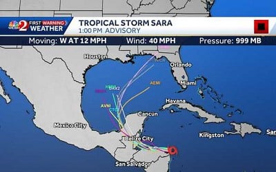 Tropical Storm Sara Has Formed – Will It Impact Disney World?