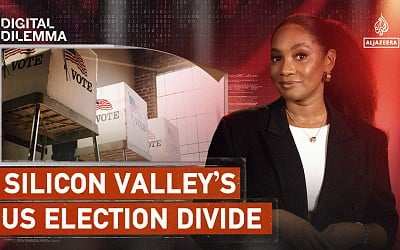 Silicon Valley’s US election divide