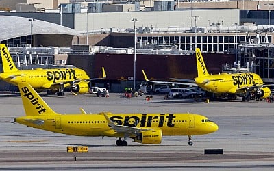 Spirit Airlines flight from Florida hit by gunfire while trying to land in Haiti