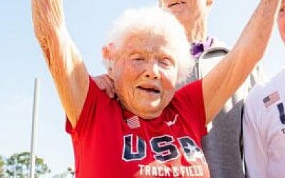 Senior sprinter Julia 'Hurricane' Hawkins dies at 108