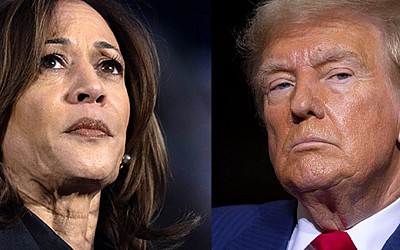 The Dow jumps 150 points on Election Day as Trump and Harris are neck-and-neck