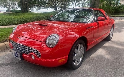 One-Family-Owned 2002 Ford Thunderbird