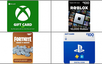 Grab these PS, Xbox, Fortnite, and Roblox gift cards on sale right now