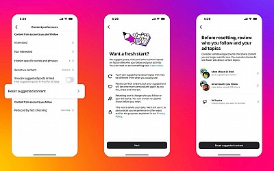 Instagram Will Let Users Start Their Recommendations Over From Scratch