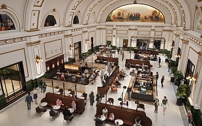 Marriott just opened a new hotel in Salt Lake City’s historic train depot