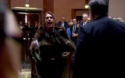 WATCH: King Charles III yelled at by Indigenous Australian senator