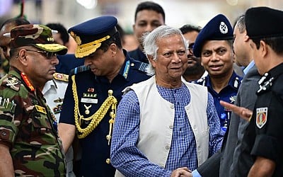 Mohammad Yunus can go down in history as the architect of a new Bangladesh