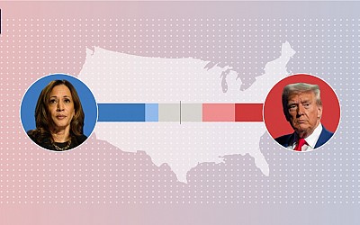 Ergebnisse der Wahl in Amerika