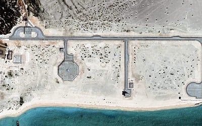 China is closing a South China Sea surveillance gap with a new radar made to spot stealth aircraft, satellite images suggest