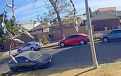 California neighbor saves girl from kidnapping attempt caught on video