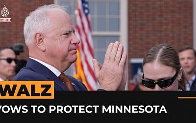 Walz promises to protect Minnesota after Trump’s presidential win