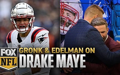 Rob Gronkowski & Julian Edelman discuss Patriots QB Drake Maye | FOX NFL Kickoff