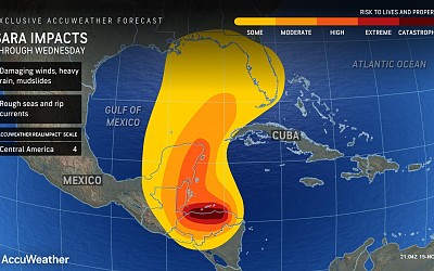 How Tropical Storm Sara's Impact on US Could Change