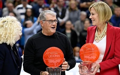 UConn’s Geno Auriemma sets all-time college basketball wins record