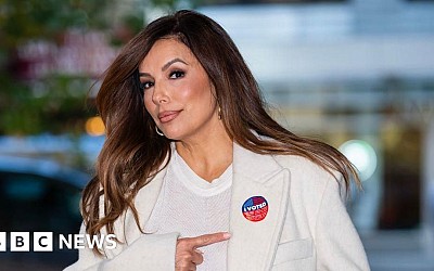 Eva Longoria says her family no longer lives in 'dystopian' US