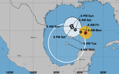 Hurricane Rafael tracker: Category 2 storm churns in the Gulf of Mexico