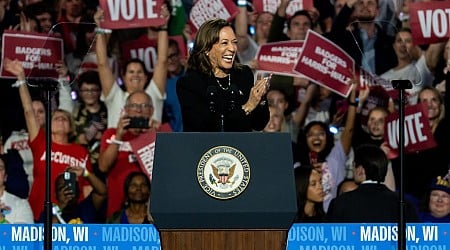 Trump closes in on Harris in Wisconsin, winning early in-person voters