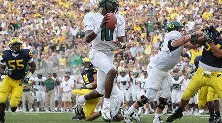 Oregon Unveils 'Warp Speed' Uniforms with Chrome Helmets in New Hype Video, Photos