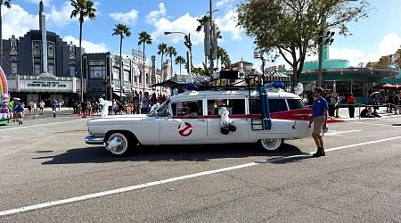 Ghostbusters Ecto-1 Added to Universal Mega Movie Parade at Universal Studios Florida