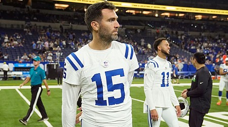 Colts to start QB Flacco again, WR Pittman active