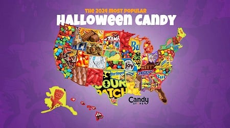 The Most Popular Halloween Candy By State, Mapped