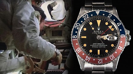 Apollo 14 astronaut's personal moon-flown Rolex watch sells for record $2.2 million