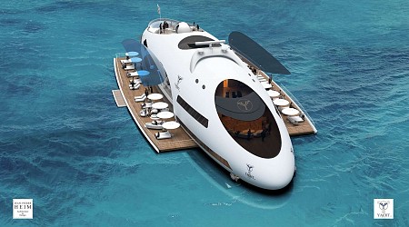 Cet hôtel flottant futuriste et de luxe veut offrir une expérience unique au monde à New York