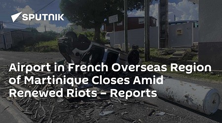 Airport in French Overseas Region of Martinique Closes Amid Renewed Riots – Reports