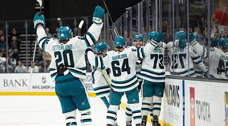 San Jose Sharks, with Mikael Granlund, beat Utah Hockey Club in OT