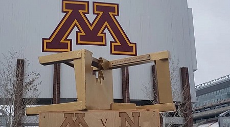 Nebraska Huskers and Minnesota Volleyball to Keep Football Rivalry Alive by Fighting for Famous ‘$5 Bits of Broken Chair Trophy’