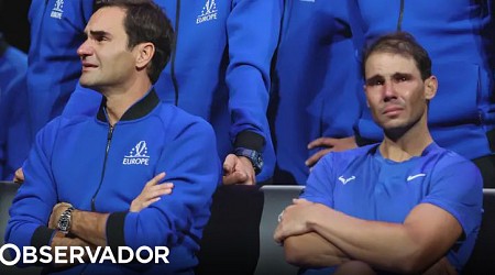 “Sempre esperei que este dia não chegasse. Foi uma honra”: as reações à retirada de Nadal (do “irmão” Federer ao amigo Ronaldo)