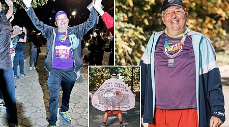 Retiree who finished last in 2023 NYC Marathon back for 2024