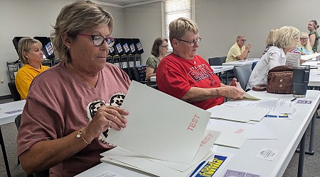 Early voting starts in Georgia, putting sweeping election changes to the test