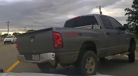 Dodge Ram Gets Jacked By Arkansas State Police