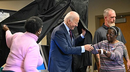 Biden casts early vote for president in Delaware with Election Day over a week away