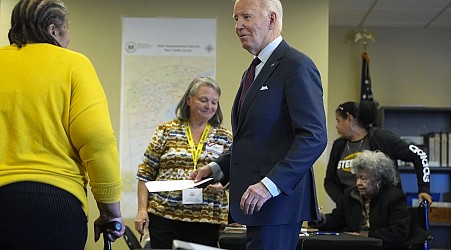 Election américaine 2024 : Actant la fin de sa carrière politique, Biden a voté pour Kamala Harris