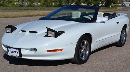 1997 Pontiac Firebird Formula SLP Firehawk Convertible at No Reserve