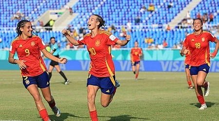 España se mete en las semifinales del Mundial sub 17 goleando