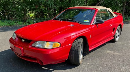 1994 Ford Mustang SVT Cobra Convertible Pace Car 5-Speed at No Reserve