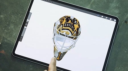 New 'Made on iPad' ad showcases how artists make NHL goalie masks