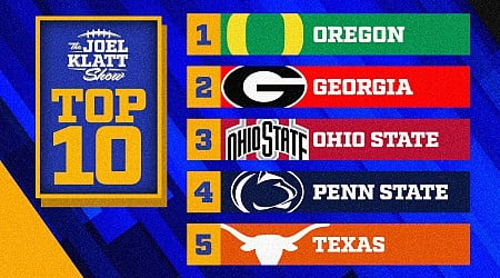 2024 college football rankings: Joel Klatt's top 10 teams after Week 8