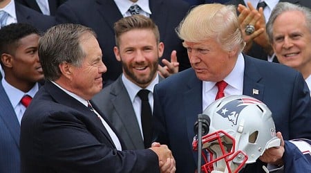 Donald Trump went on a podcast co-hosted by Bill Belichick