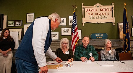 Dixville Notch, NH voting results: See how they voted