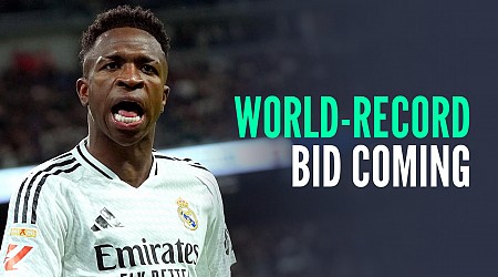 Real Madrid to receive 'monumental' £252m Vinicius Jr offer with electric Nigerian touted as successor