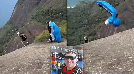 Skydiving instructor jumps off cliff before fatal fall