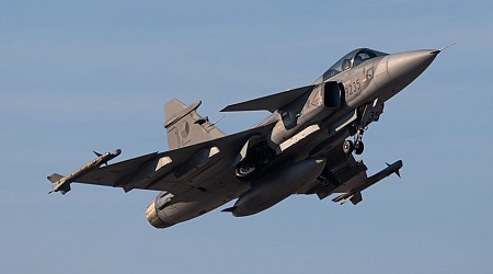 Saab F-39E Gripen Fighter Jet Debuts At Largest Military Exercise In Latin America